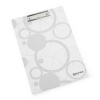 Jednodoska A4 lamino Black and White biela