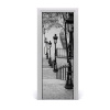 Fototapeta samolepiace na dvere schody 75x205