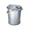 Kovová nádoba na odpad 70 l, okrúhla