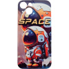 Plastové puzdro na Apple iPhone 15 Astronaut oranžové