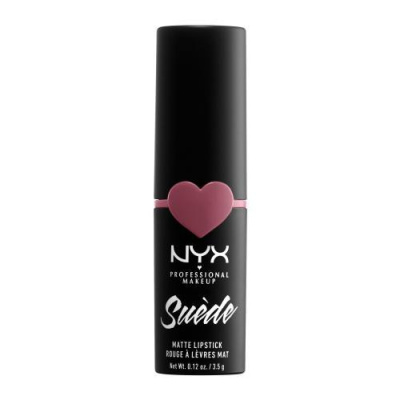 NYX Professional Makeup Suède Matte Lipstick Matný Klasický rúž Rúž 3.5 g 28 soft spoken