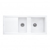 Villeroy Boch Subway 80 - Keramický vstavaný drez 1160x510 mm, alpská biela CeramicPlus 672601R1