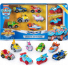 Paw Patrol darček 8 vozidiel Mighty Pups 6054648 (Tlapková patrola MIGHTY PUPS SADA 8 PRAVÝCH KOVOVÝCH VOZIDIEL)