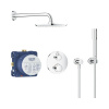 Podomietkový sprchový systém GROHE Grohtherm chróm 34732000