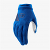 100% rukavice RIDECAMP dámske blue - L