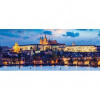 Panoramatická fototapeta - PA4252 - Nočná Praha 250cm x 104cm - Vliesová fototapeta
