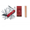 Victorinox Set- CyberTool 41, červené puzdro, brúsny kameň