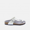 Birkenstock Detské biele Narrow žabky Birkenstock Gizeh Birko-Flor