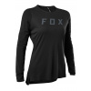 Dámsky cyklistický dres Fox W Flexair Pro LS Jersey Black