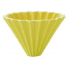kávový dripper ORIGAMI M porcelánový žltý