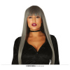 GRAY BOB WIG HQ - parochňa šedá dlhovlasá