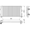 MAHLE Chladič, chlazení motoru BEHR *** PREMIUM LINE *** CR 1110 000P