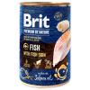 BRIT Premium by Nature Fish with Fish Skin 400 g