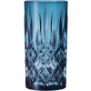 Nachtmann Pohár na long drink nápoje NOBLESSE COLORS modrý 2 x 395 ml