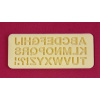 Tescoma 633054.00 Silikónová formička abeceda DELÍCIA DECO