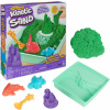 Kinetic Sand Sandbox Set zelená hrací písek