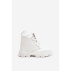 Big Star biele dievčenské čižmy, MM374142 BIAŁY__27688-32 32