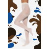 Pančuchové nohavice Gatta Wedel wz.02 40 den 5-XL - white-choco / XL