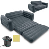 Pohovka velúrový matrac 2v1 + čerpadlo INTEX 66552-66640