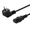 SAVIO CL-181 Napájací kábel CEE 7/7 (E/F) – IEC C13 5 m
