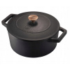 BERLINGERHAUS Pekáč litinový s poklicí 20 cm Black Rose Collection BH-6491