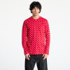 Tričko Comme des Garçons PLAY Heart Logo Long Sleeve Tee UNISEX Red XXS XXS