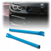 VLOŽKY DRŽIAKY NA GRIL BMW E90 E91 E92 E93 BRACE BARS MODRÉ