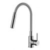S-line pro Dřezová baterie se silikonovým ramínkem šedá/chrom SIKOBSLPRO290S2F