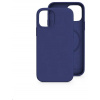 EPICO SILICONE MAGNETIC - MAGSAFE COMPATIBLE CASE iPhone 14 Plus - modré