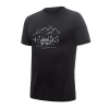 SENSOR Pánske tričko MERINO ACTIVE PT VAN LIFE - čierne Veľkosť: M
