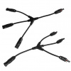 Kabel Sunpulse SMC4-3Y solární rozbočovací, 1 pár, k fotovoltaickým panelům, MC4 T 1 na 3
