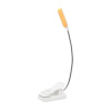 Glocusent Willow Head LED Lampička na čítanie s CLIP-ONEM Farba: Biela