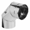 PRODMAX 160 Koleno 90° pevné čistiace /1,0mm nerez