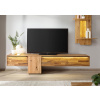 Bighome - TV stolík divoký dub 220x43x55 prírodná olejovaná WIEN