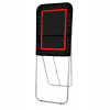 SucceBuy Lacrossový strelecký dáždnik Bouncer 90x120CM s nastaviteľným uhlom