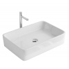 Rea ANITA 48 UMÝVADLO NA DOSKU 48,5cm, biele keramické REA-U0669