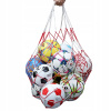 SIEŤ NA 10-14 LOPTIČIEK TAŠKA SIEŤ NA LOPTY SILNÁ PRIESTRANNÁ FUTBALOVÁ LOPTA