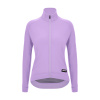 SANTINI Cyklistický dres s dlhým rukávom zimný - RTR - fialová XL