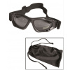 MIL-TEC® Okuliare COMMANDO AIR Mil-Tec, dymové čierne