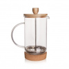 Konvice french press 400ml sklo/nerez/bambus s filtrem ORION