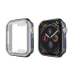 KINGMAS puzdro 360 Slim Apple Watch Series 4/5/6/SE 44mm sivý rám CA00108E KINGMAS transparentná so sivým rámom silikón