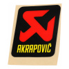 Nálepka na výfuk Akrapovič