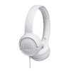 Slúchadlá JBL Tune 500, stereo, 3,5 mm Jack, biele