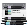 PROMARKER SADA 3 PASTELOVÉ TÓNY 1 Winsor & Newton