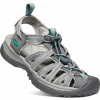 KEEN WHISPER WOMEN, medium grey/peacock green - 38