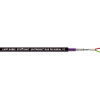 LAPP 2170323/500 zbernicový kábel UNITRONIC® BUS 1 x 2 x 0.32 mm² fialovočierna 500 m; 2170323/500