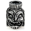 SCHMUCKATELLI Ku Tiki Bead Pewter