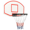Basketbalová doska biela 71x45x2 cm polyetén-ForU-93664