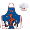 Dětská zástěra s kuchařskou čepicí Spiderman Marvel