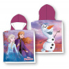 FARO Plážové pončo Ľadové Kráľovstvo Anna Elsa Olaf Bavlna Froté, 55/55 cm